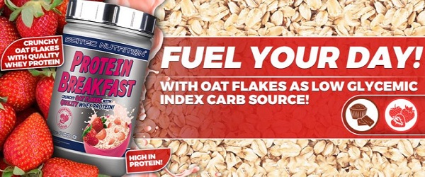 protein breakfast fiocchi di avena proteici per colazione